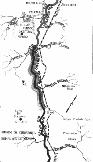 Us Map Rio Grande River